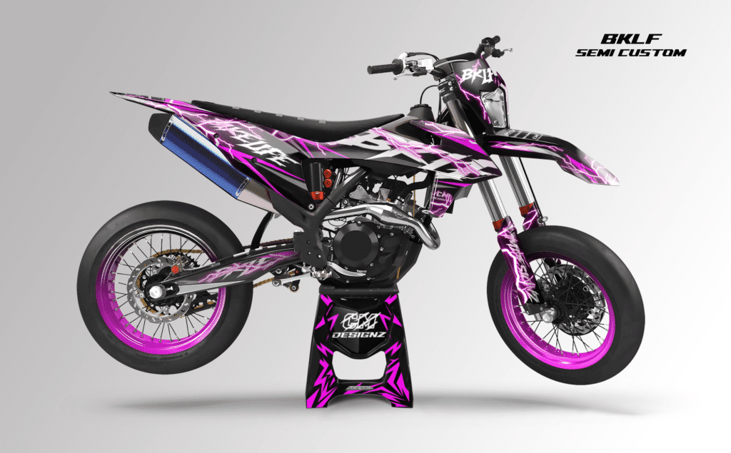 BKLF Dekor auf Bike