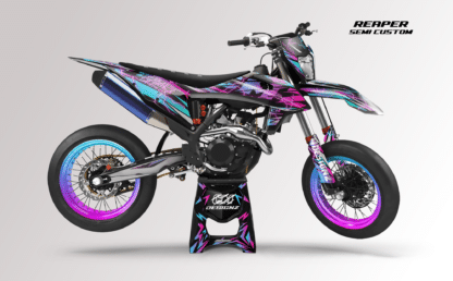 Reaper Dekor auf Bike